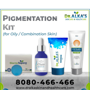 Pigmentation kit for oily/combination skin