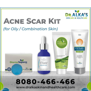 Acne kit for oily /combination skin